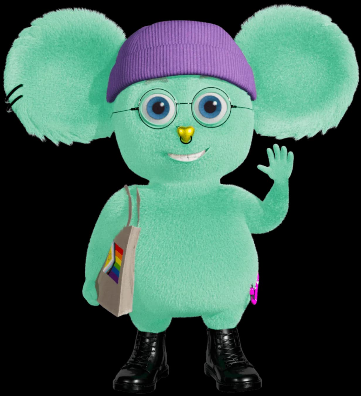 hipster mint koala