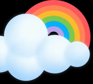 rainbow cloud